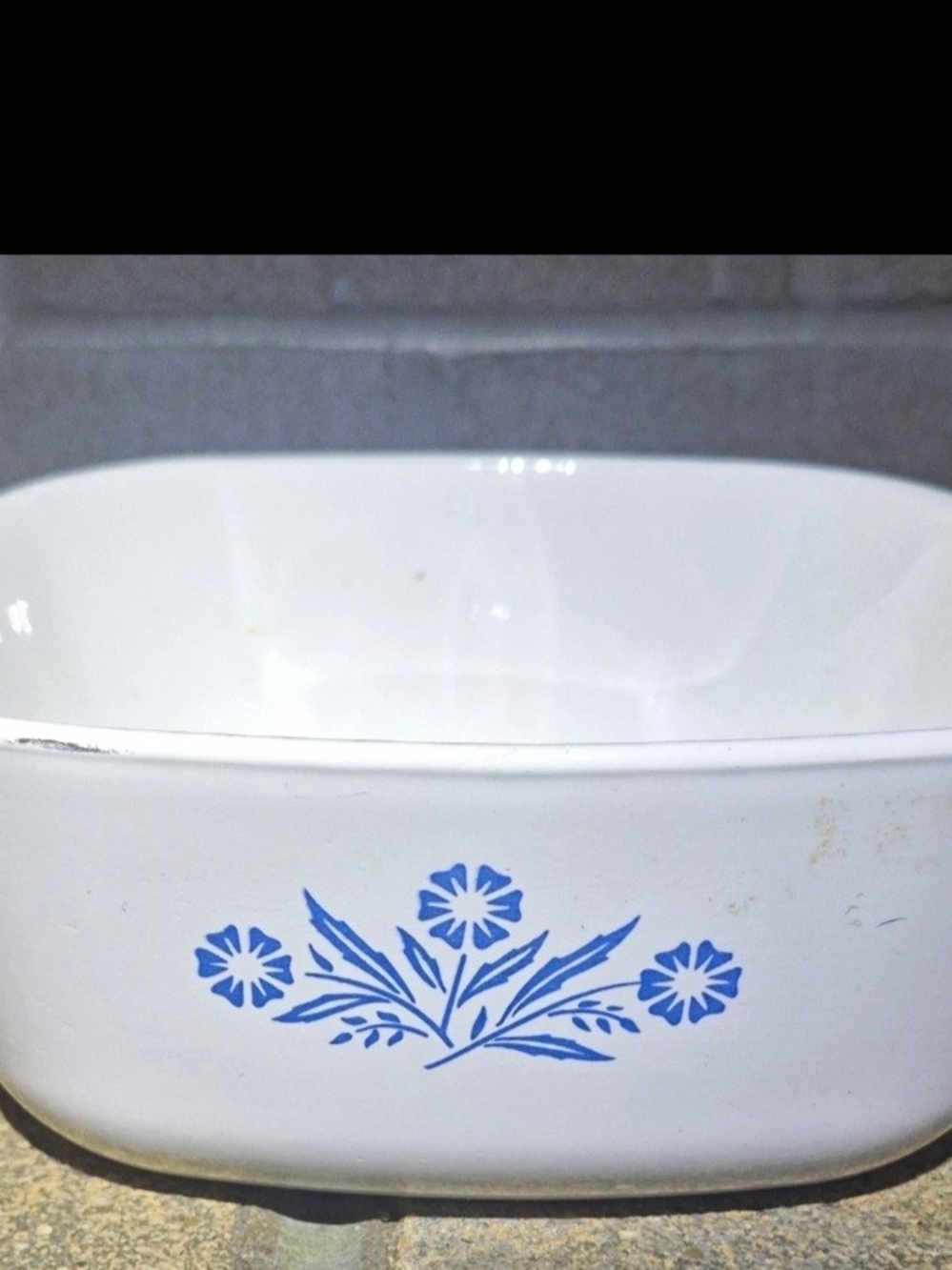 Vintage Corning Ware Blue Cornflower 1.5 Qt Casserole Dish P-1 1/2-B No Lid USA
